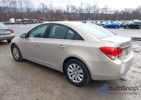 2011 Chevrolet Cruze 1Lt из США, поврежденный, VIN 1G1PF5S98B7177517